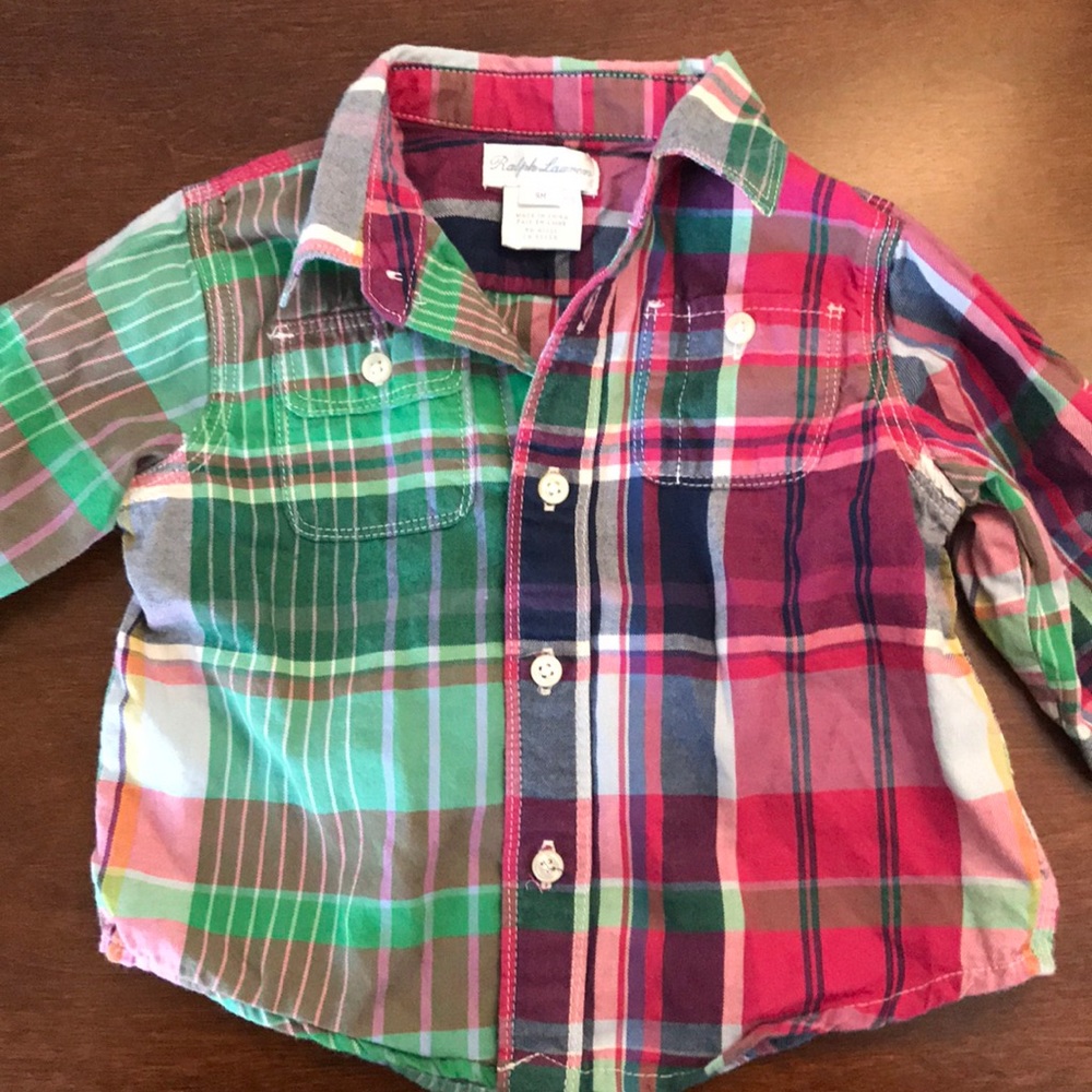 **Ralph Lauren long sleeve button down shirt